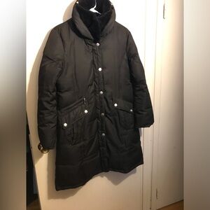 ⭐️ DKNY Women's Black Winter Puffer Coat Size Medium